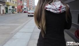 InkaSex – Peruana Pillada en la Calle