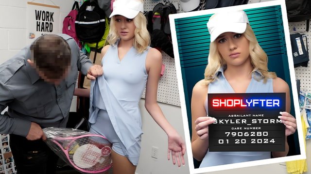 Shoplyfter – Skyler Storm – Game, Set and Fuck