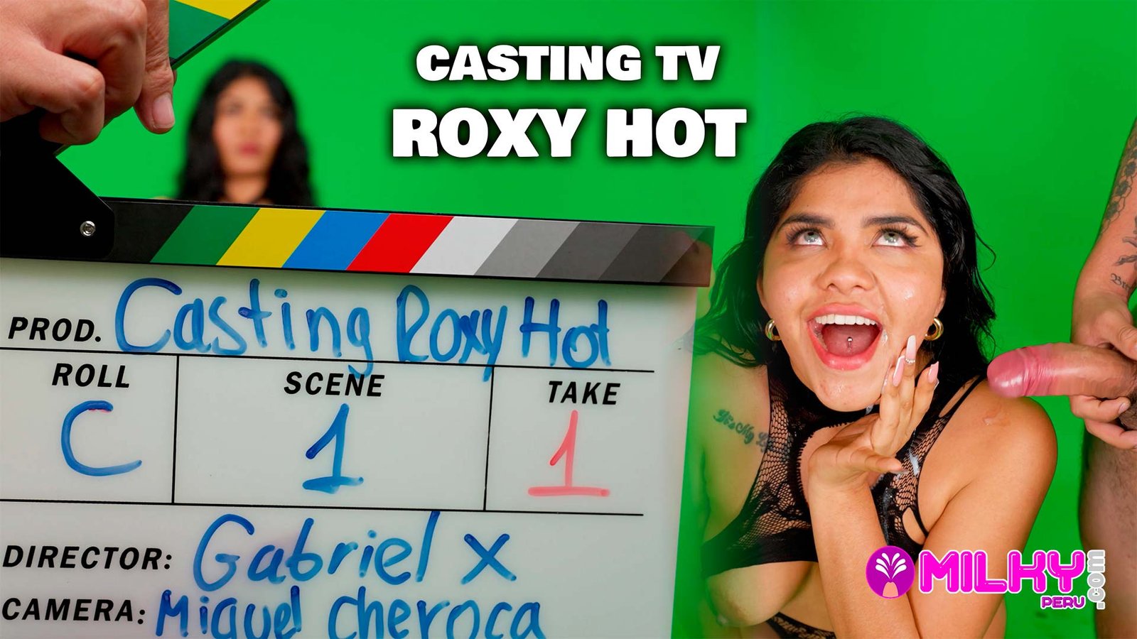 MilkyPeru – Roxy Hot – Dos Pollas para la Cachonda ROXY HOT