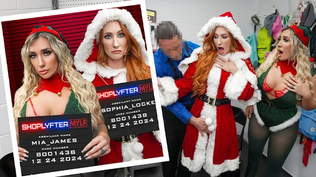 Shoplyfter Mylf- Sophia Locke, Mia James – Case No. 8001438 – Ho Ho Holiday Thieves