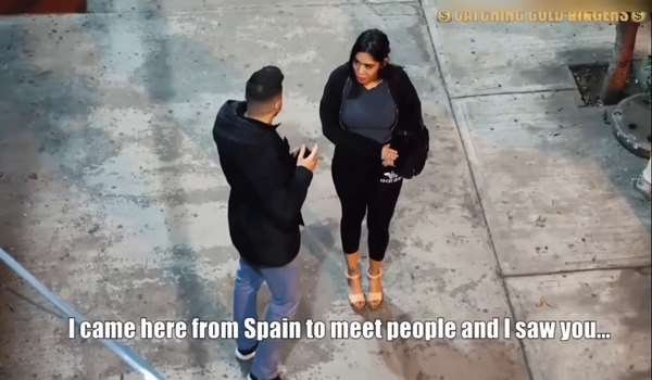 Catching Gold Diggers – Una zorra mexicana de culo grande es follada duramente